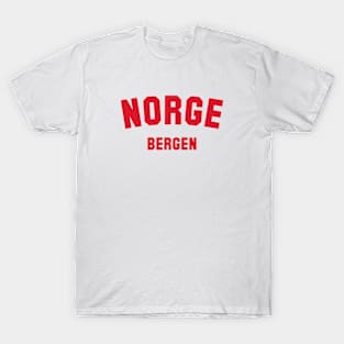 BERGEN, Norway T-Shirt